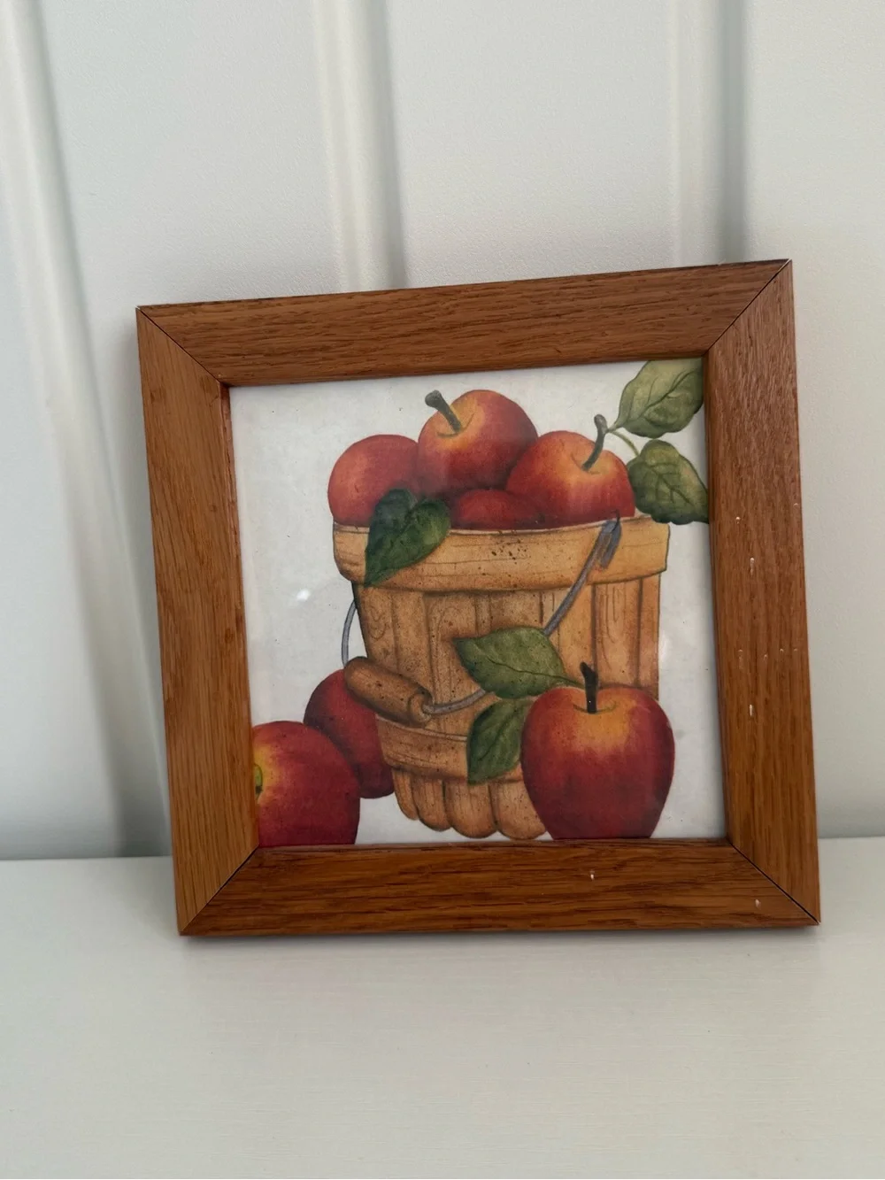 Framed Apple Print Wall Art